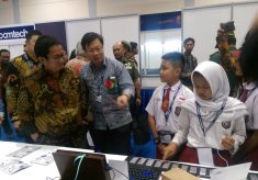 Indocomtech 2018 Pamerkan Hasil Karya Pelajar