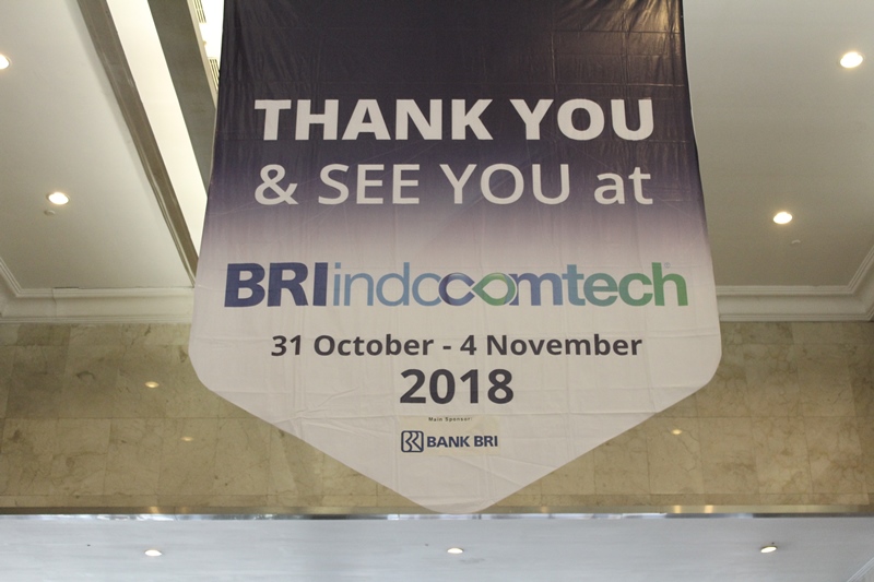 BRIIndocomtech 2017 Berlangsung Meriah